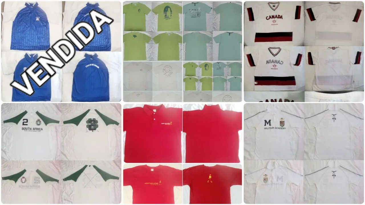 Camisas, Camisetas Diversas - Foto 4
