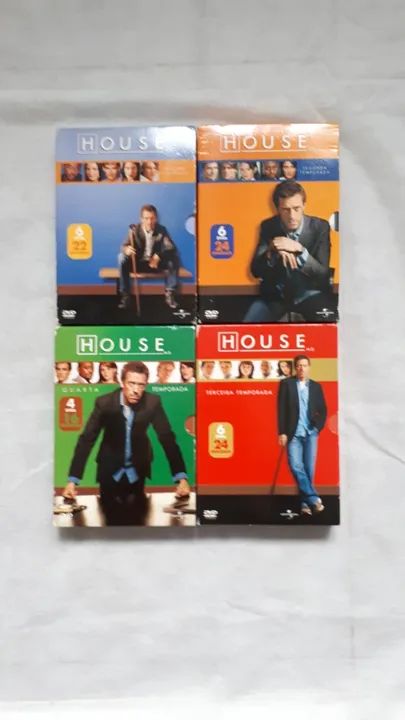 House  Temporadas 1, 2, 3 e 4