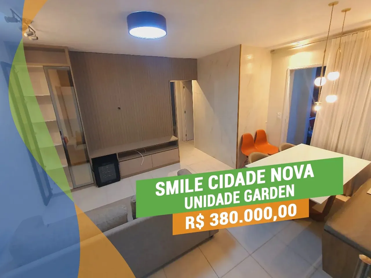 Smile Cidade Nova 2Qts/1St c/ Garden Av. Max Teixeira