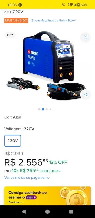 Máquina de solda inverter  - Foto 6