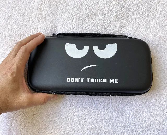 Case Protetora Rígida para Console Portátil ou Acessórios - DONT TOUCH ME - Foto 2