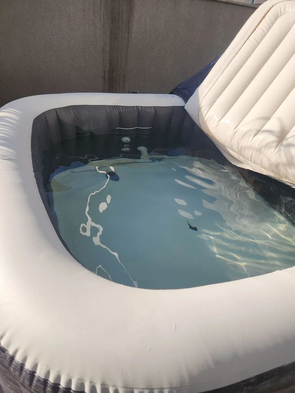 Ofurô intex greywood Quadrado 4 lugares Deluxe - Foto 2