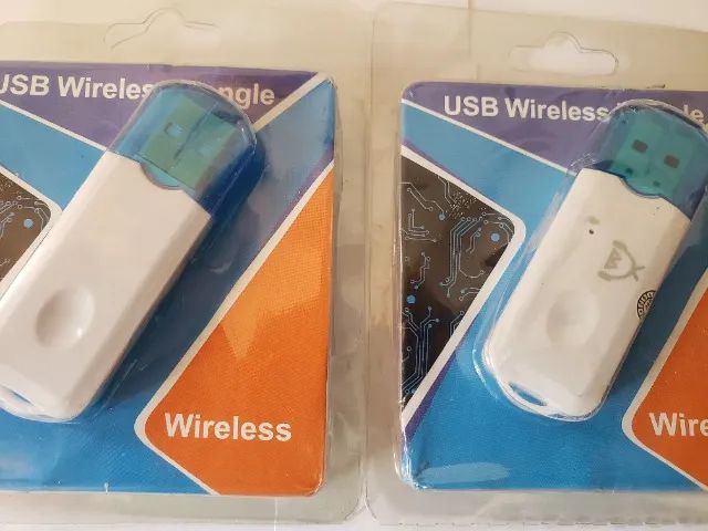 Kit 2 Receptores Adaptador Bluetooth Usb wireless Pendrive Carro Musica - Foto 4