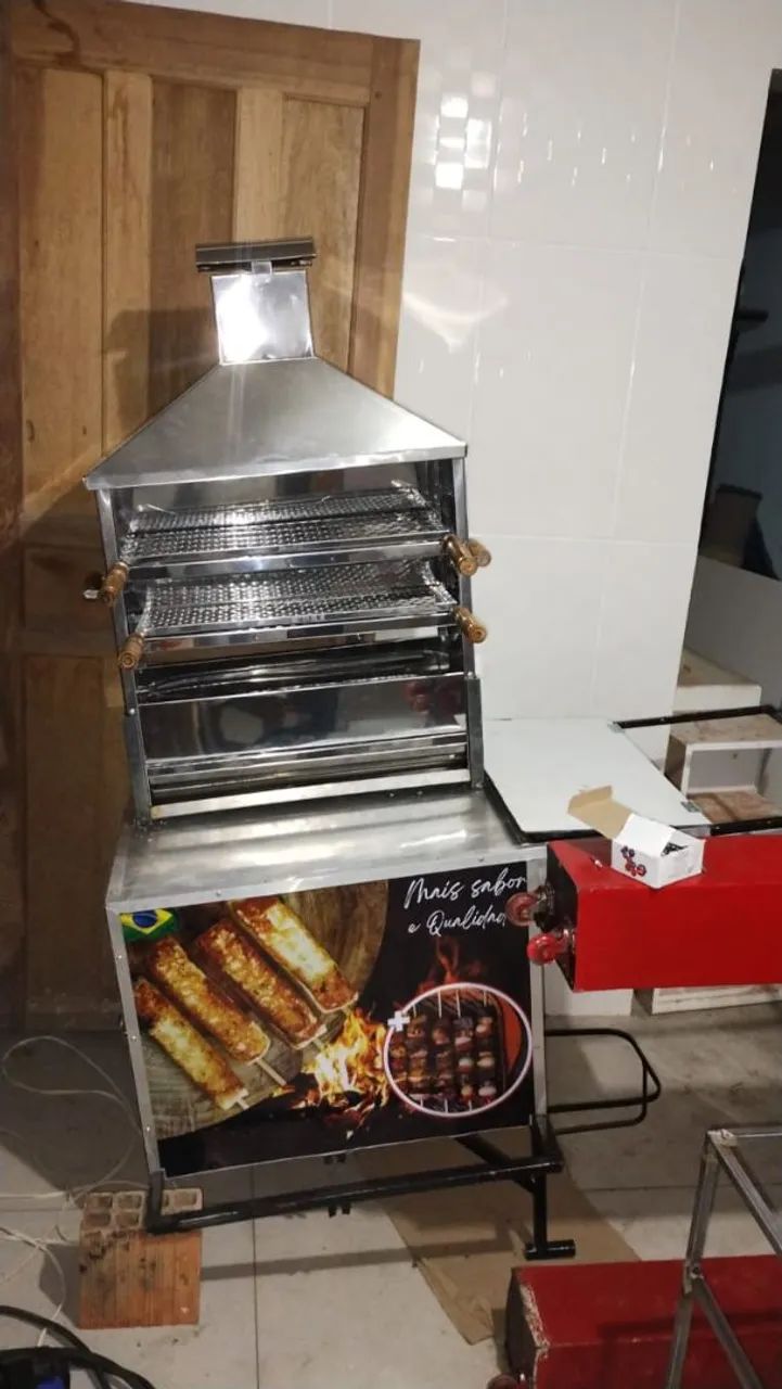 Carrinho de espetinho