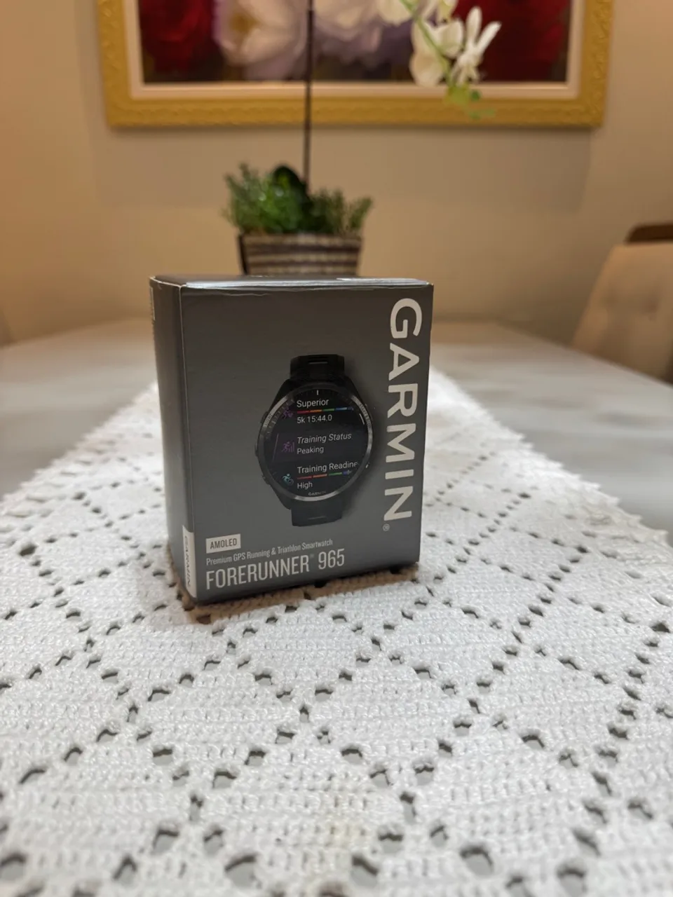 Garmin Forerunner 965 - Smartwatch GPS Premium para Corrida e Triathlon