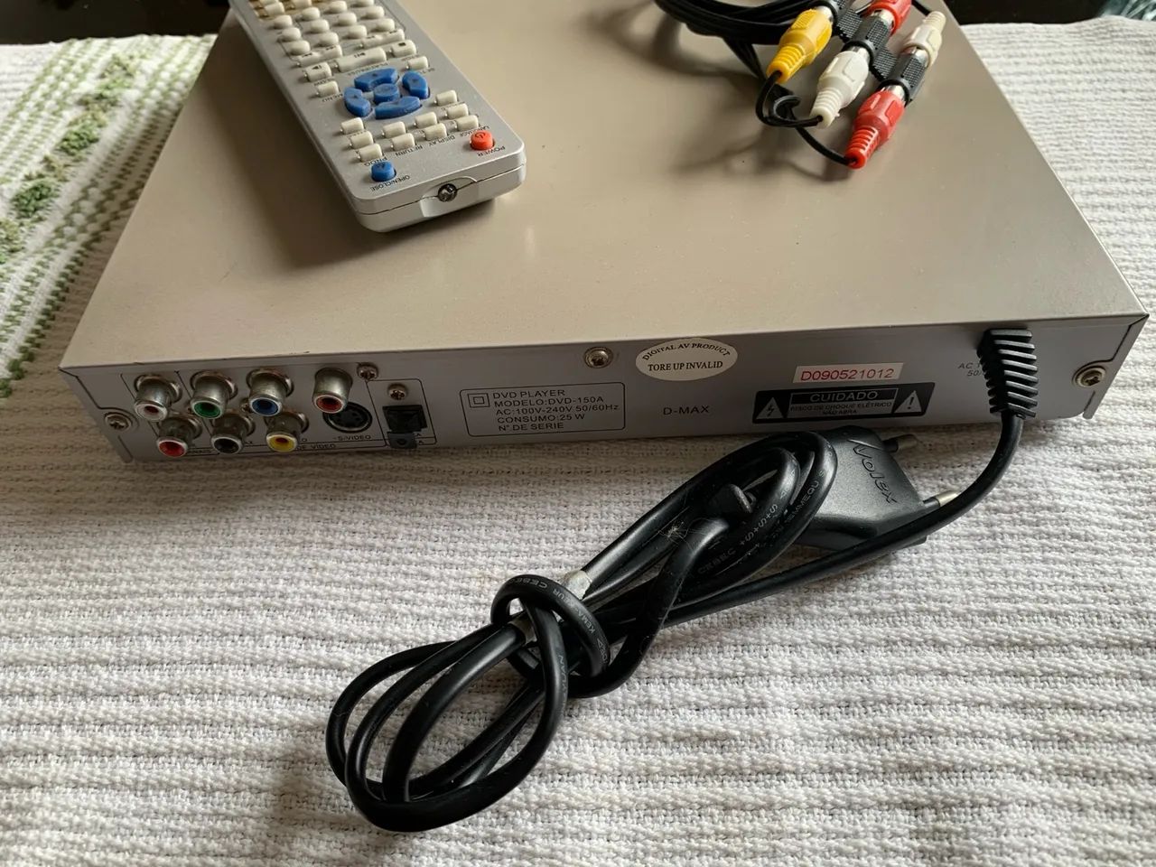 Aparelho de DVD 64303159505537123