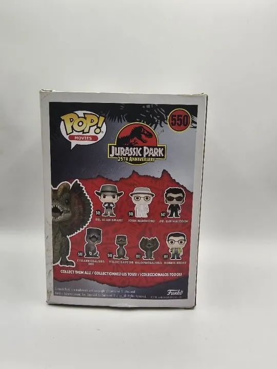 Funko Pop Jurassic Park! Dilophosaurus #550 - Chase Limited Edition - Foto 4