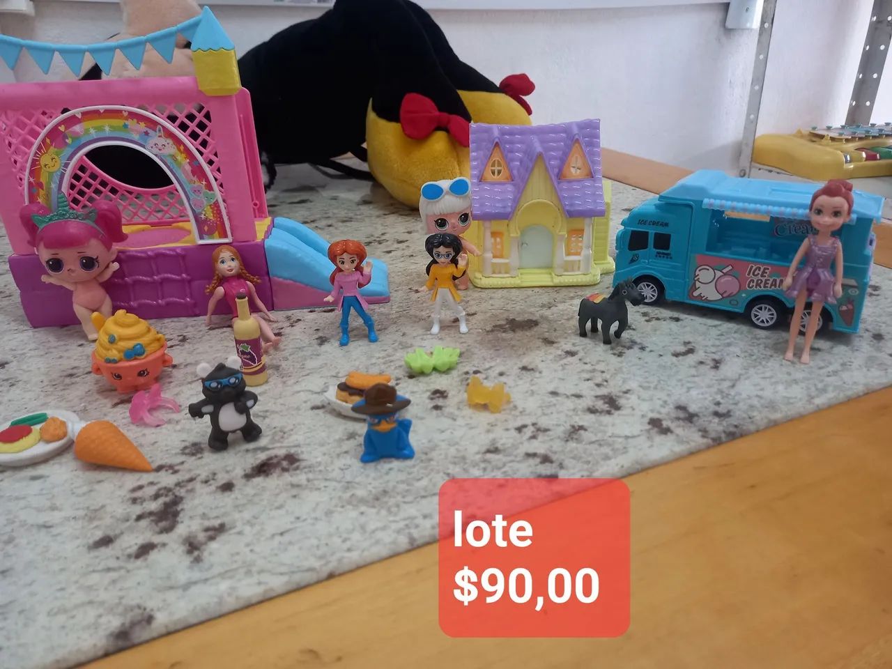 Lote de Brinquedos bonecas Polly 
