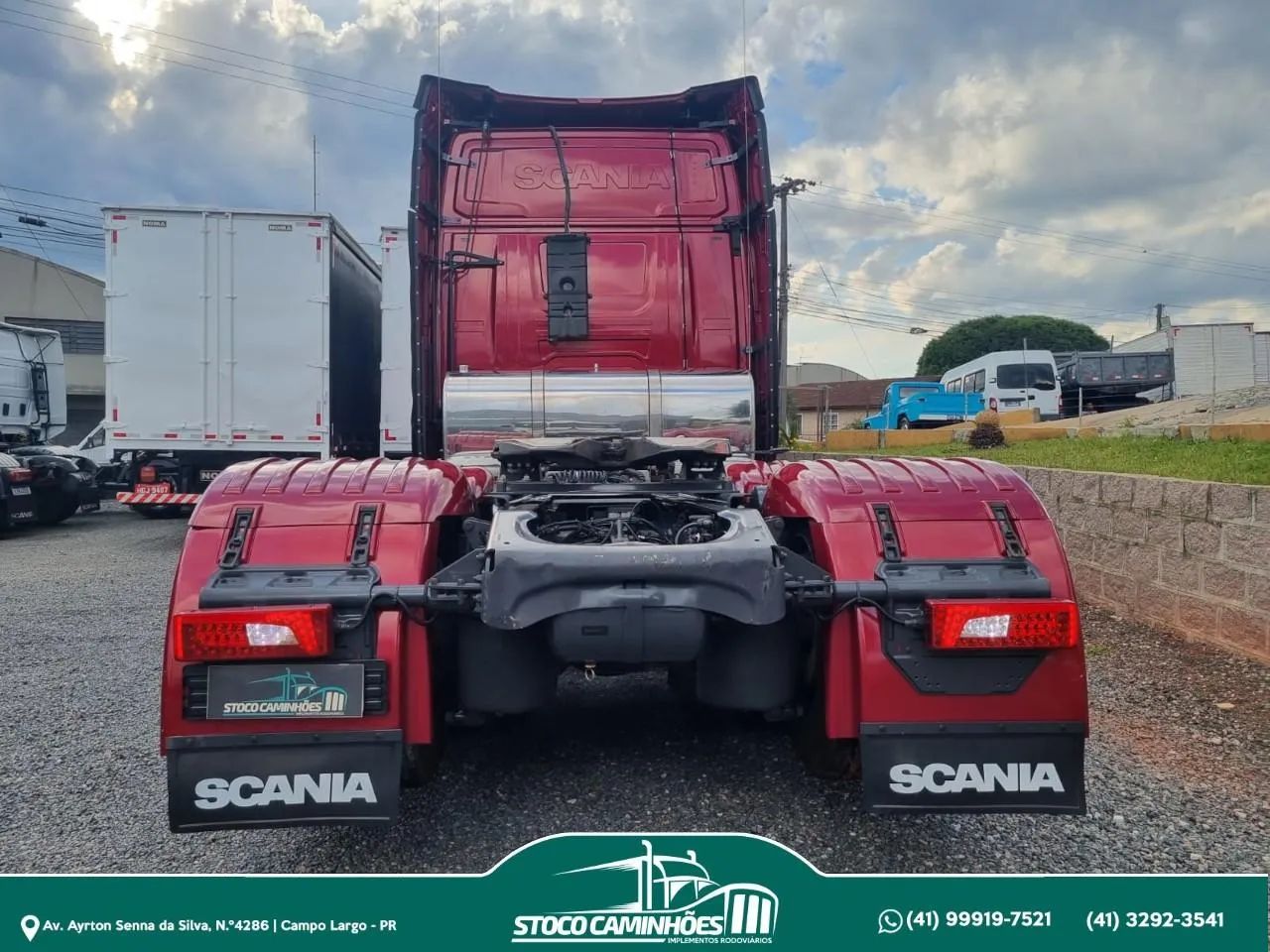 Scania R450, ano 2021, 6x2, cambio automático, impecavel - Foto 9