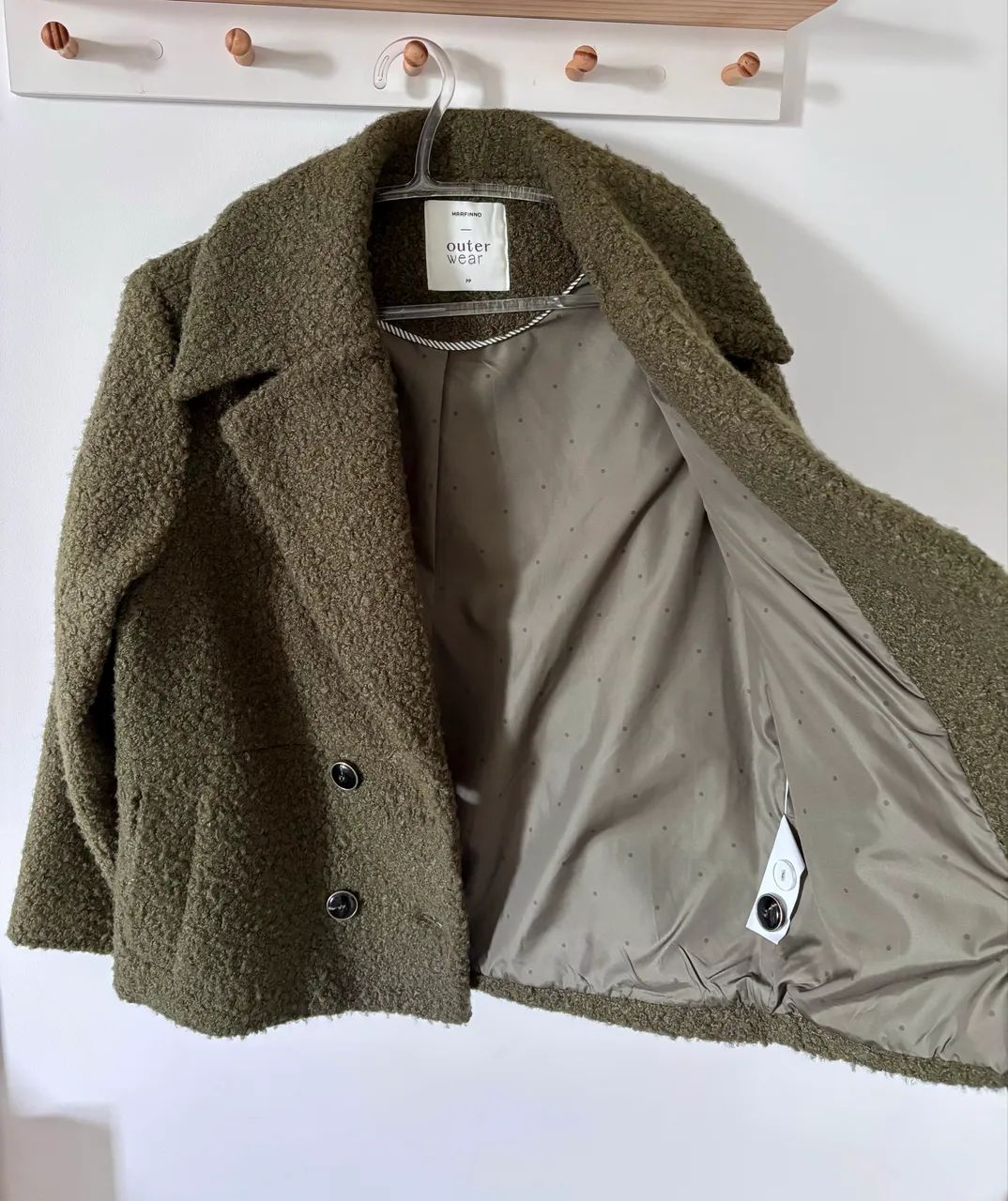 Casaco Feminino de Lã Renner - Foto 2