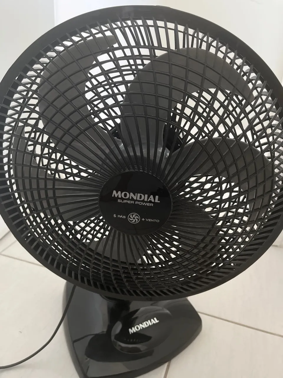 Ventilador de Mesa Mondial Super Power