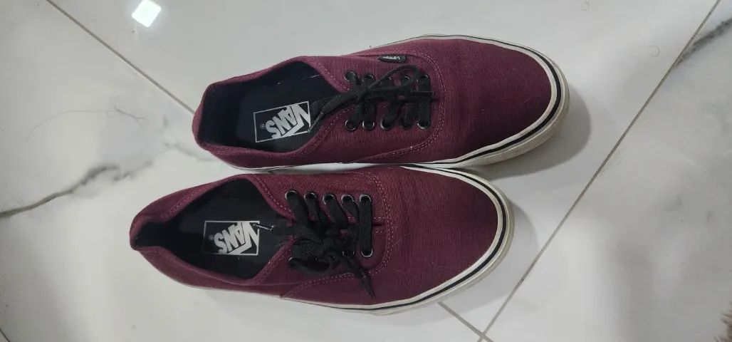 Tênis Vans Authentic Port Royale Vinho (Usado) 