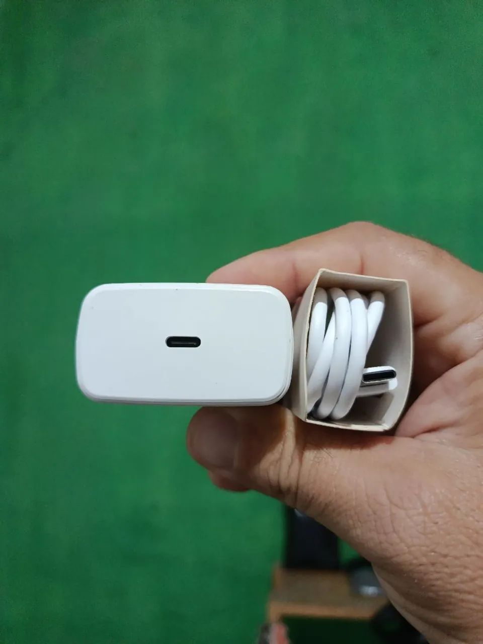 CARREGADOR TURBO SAMSUNG 45W USB-C C/ CABO TIPO-C, TIPO-C BRANCO. LEIA A DESCRIÇÃO - Foto 2