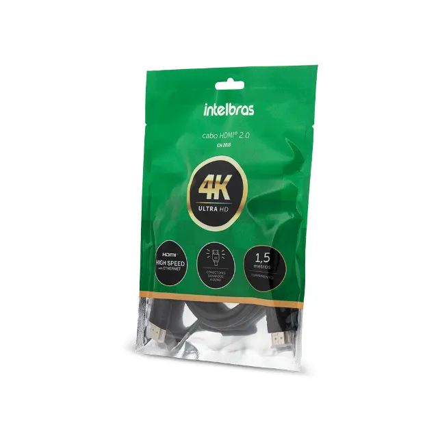 Cabo HDMI Intelbras 2.0 4K 1.5M CH2015 - WZetta - Foto 5