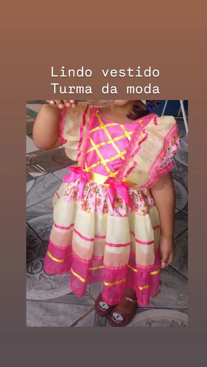 Lindo vestido infantil