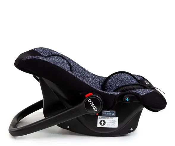 Bebe Conforto Cosco Kids Wizz Preto Rajado 0-13kg - Foto 4