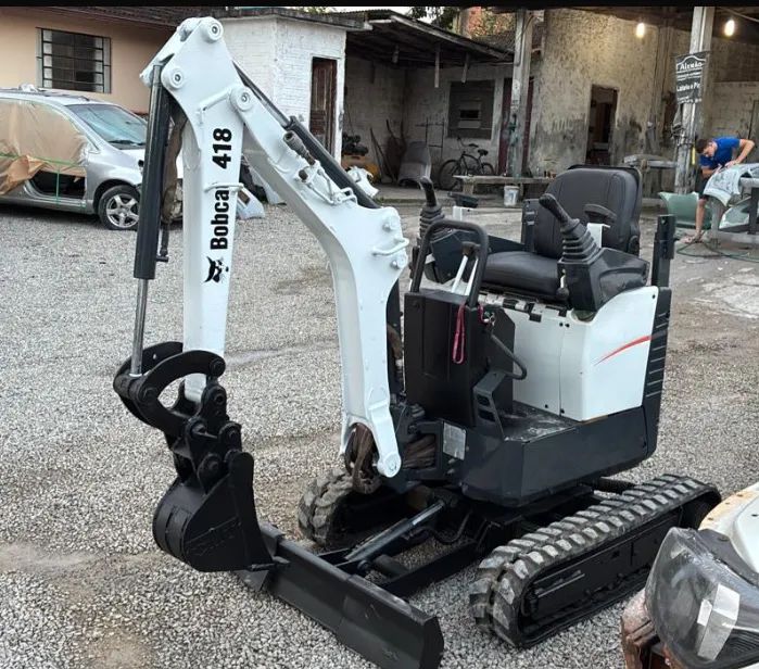 Mini escavadeira Bob cat 418   - Foto 2