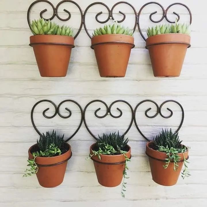 Suporte formato  coração para plantas  - Foto 3