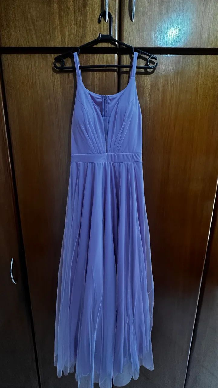 Vestido cor lavanda - Foto 2