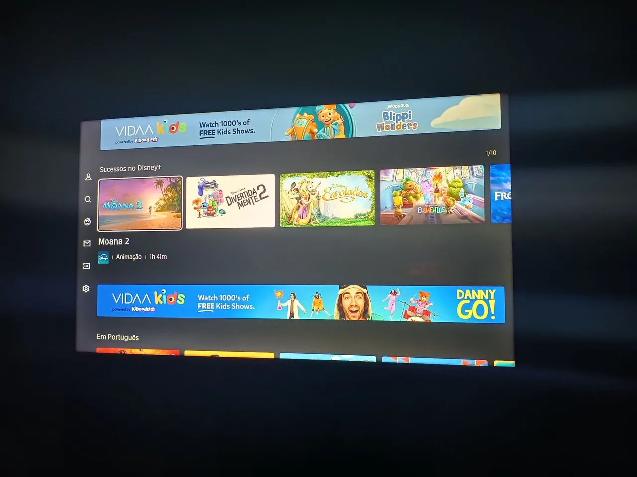 TV Smart Toshiba 55 polegadas - Nova