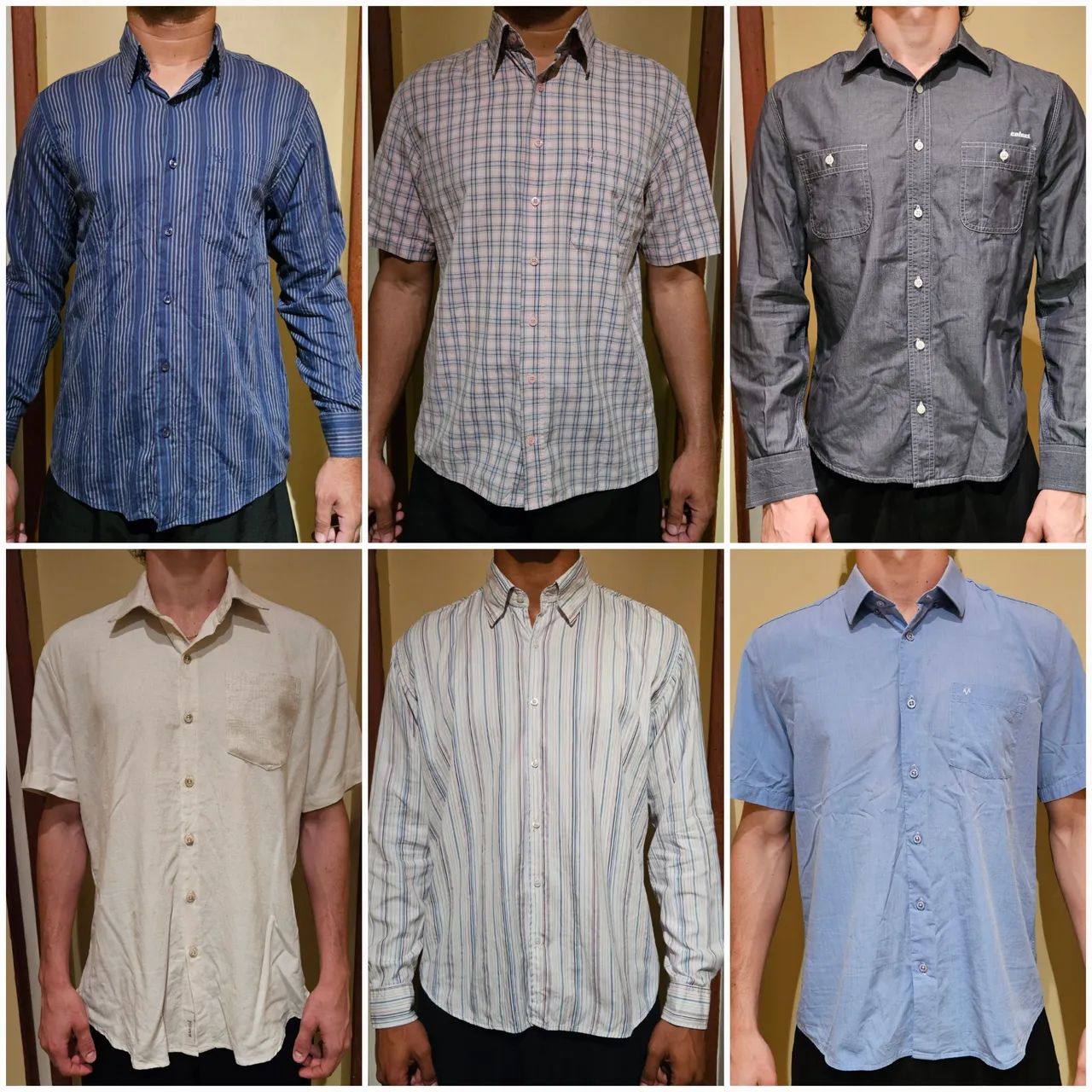 Camisas Sociais Masculinas tam G e GG  - Foto 3