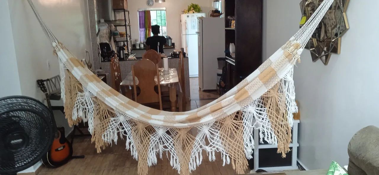 Redes de Dormir em Crochê seminovas