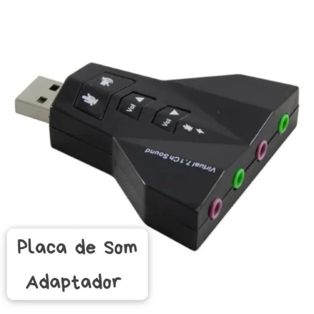 Placa som adaptador usb 71 - Foto 2