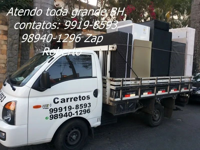 Transporte, carreto, frete e mudança 