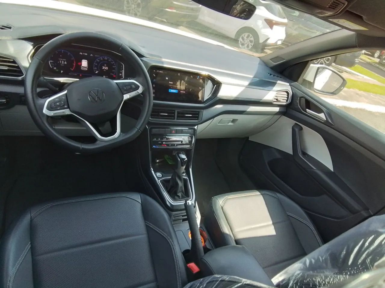 Volkswagen T-cross 2024 1.4 250 tsi total flex highline automático - Foto 8