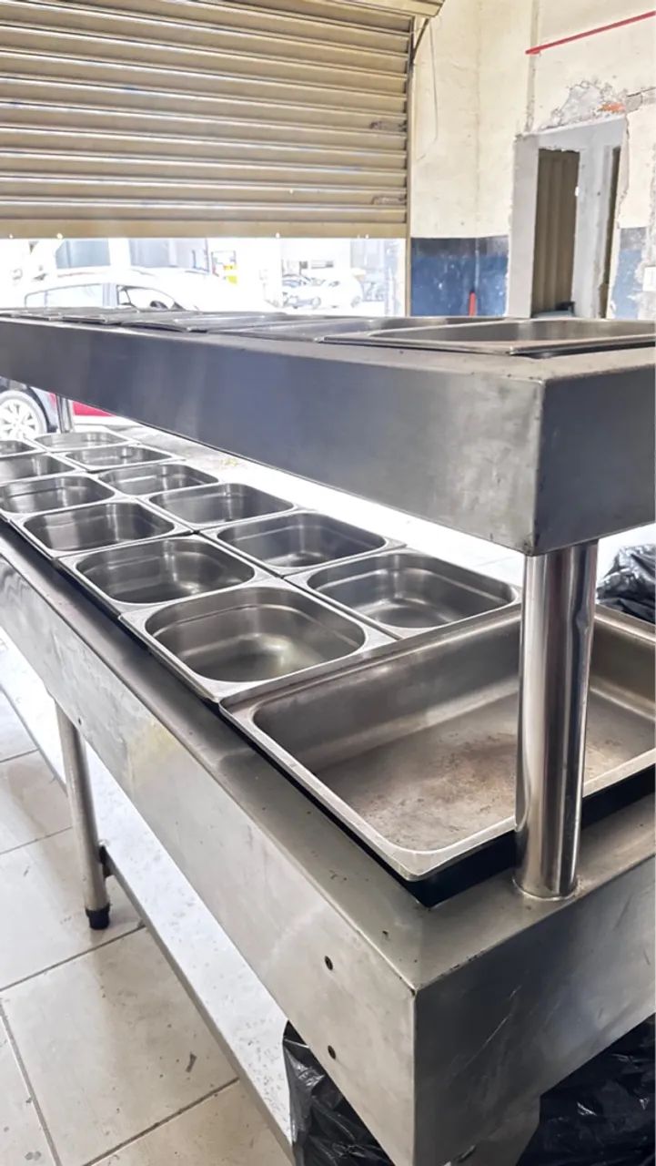 Balcão T érmico Aço Inox  - Foto 2