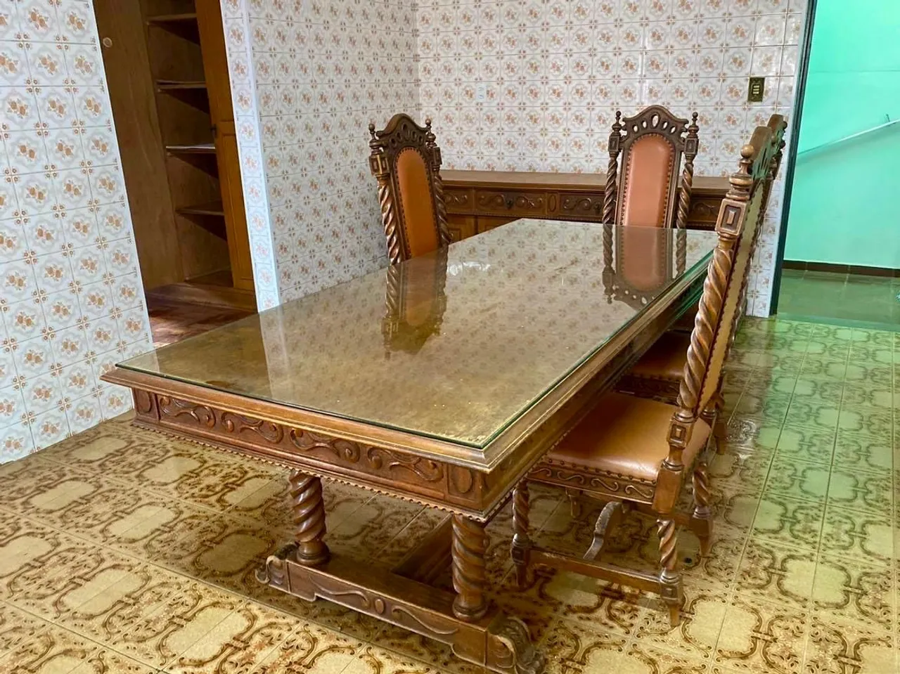 Jogo de Jantar- Estilo Colonial