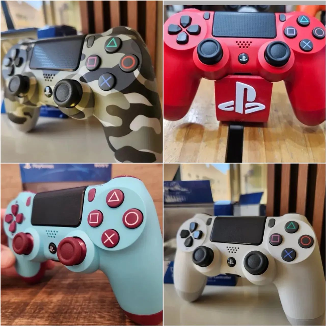Controle PlayStation 4 PS4 TV PC game 4 Playstation 4 ENTREGAMOS COM GARANTIA  - Foto 2