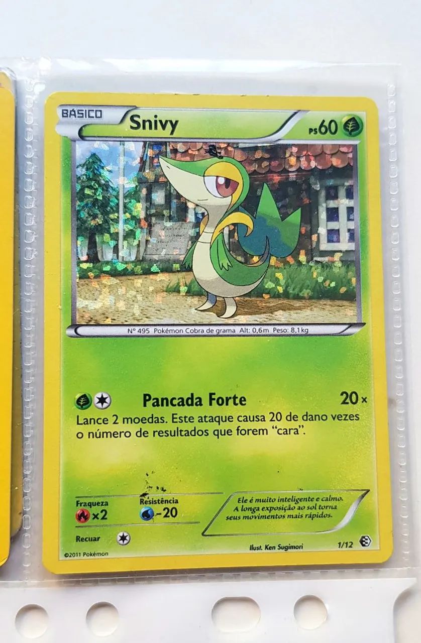 Pokmon Card TCG Snivy McDonalds Promoes 1/12 Holo Promo - Livros e  revistas - Cidade Mones, So Paulo 1404477134 | OLX