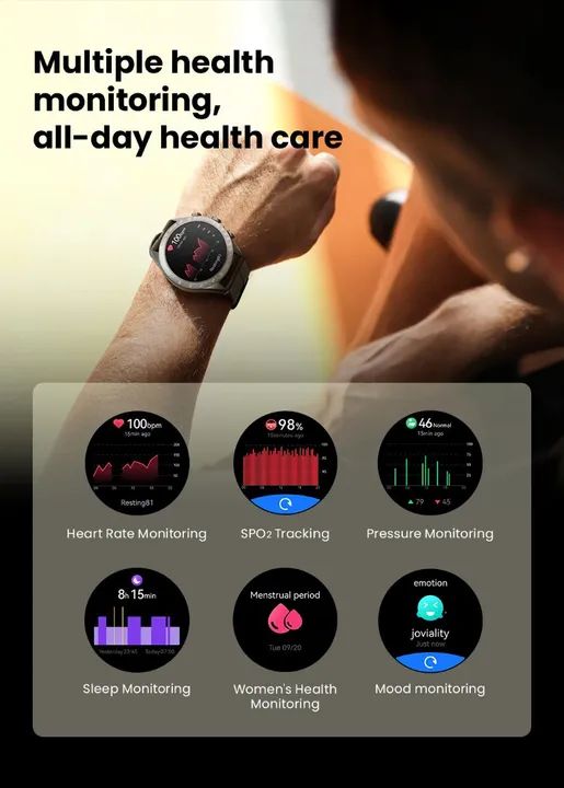 Smartwatch Haylou Solar Pro LACRADO  - Foto 5
