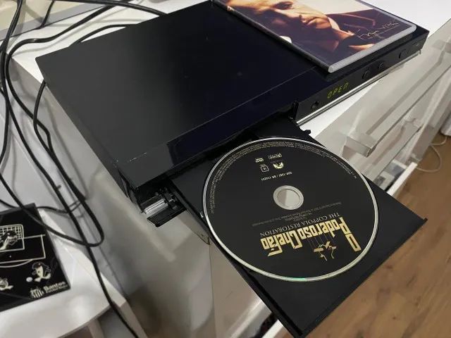 Dvd Player Samsung D530k Com Controle - Foto 5