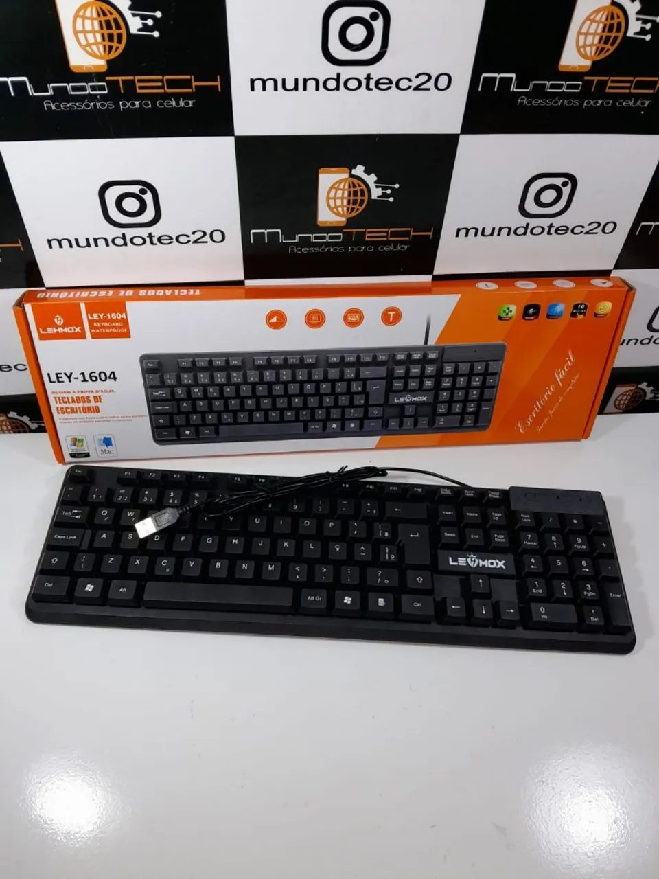 Teclado USB - LEHMOX LEY-1604