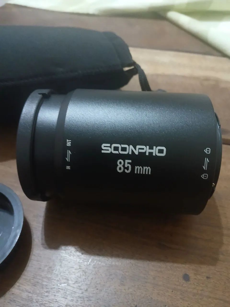 Lente SooPhoo 85mm para câmeras