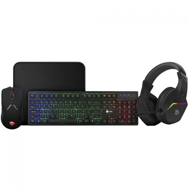 COMBO GAMER NINJA TECLADO, MOUSE, HEDSEAT, MOUSEPAD NOVO - Foto 4