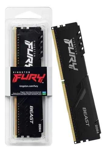 Memória RAM Fury DDR4 8GB 3600MHz - Foto 4