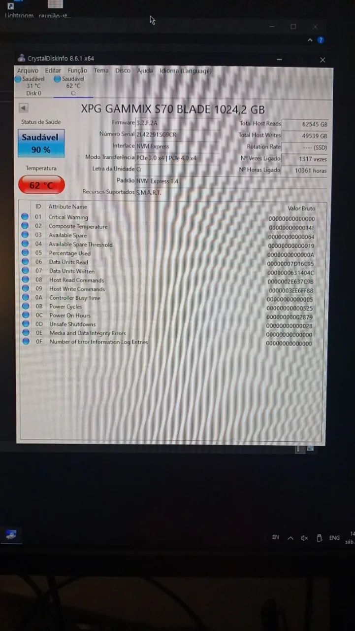 XPG GAMMIX S70 BLADE Internal SSD, 1TB, PCIe M.264739264688642121