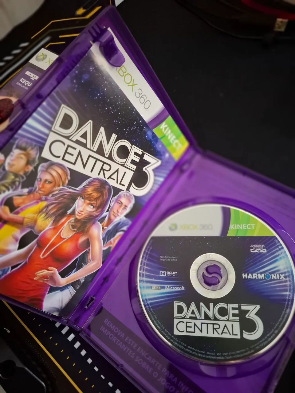 Jogos originais Xbox 360 Kinect - Central Dance 3 e Fable: The Journey