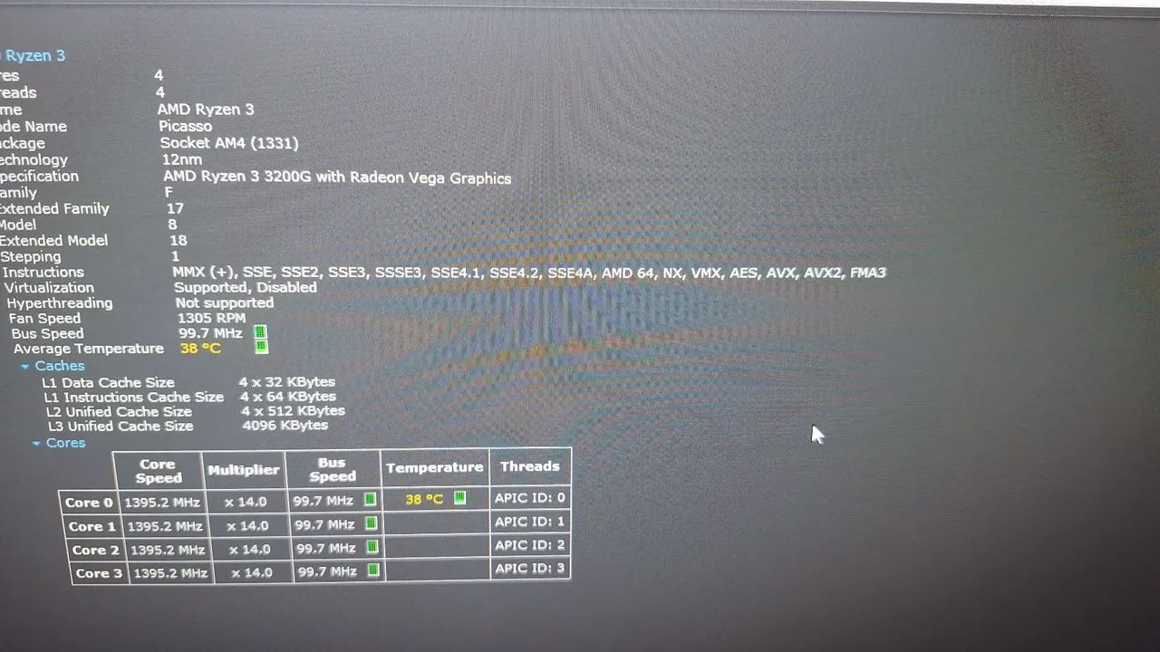 Processador AMD Ryzen 3200G - Foto 2