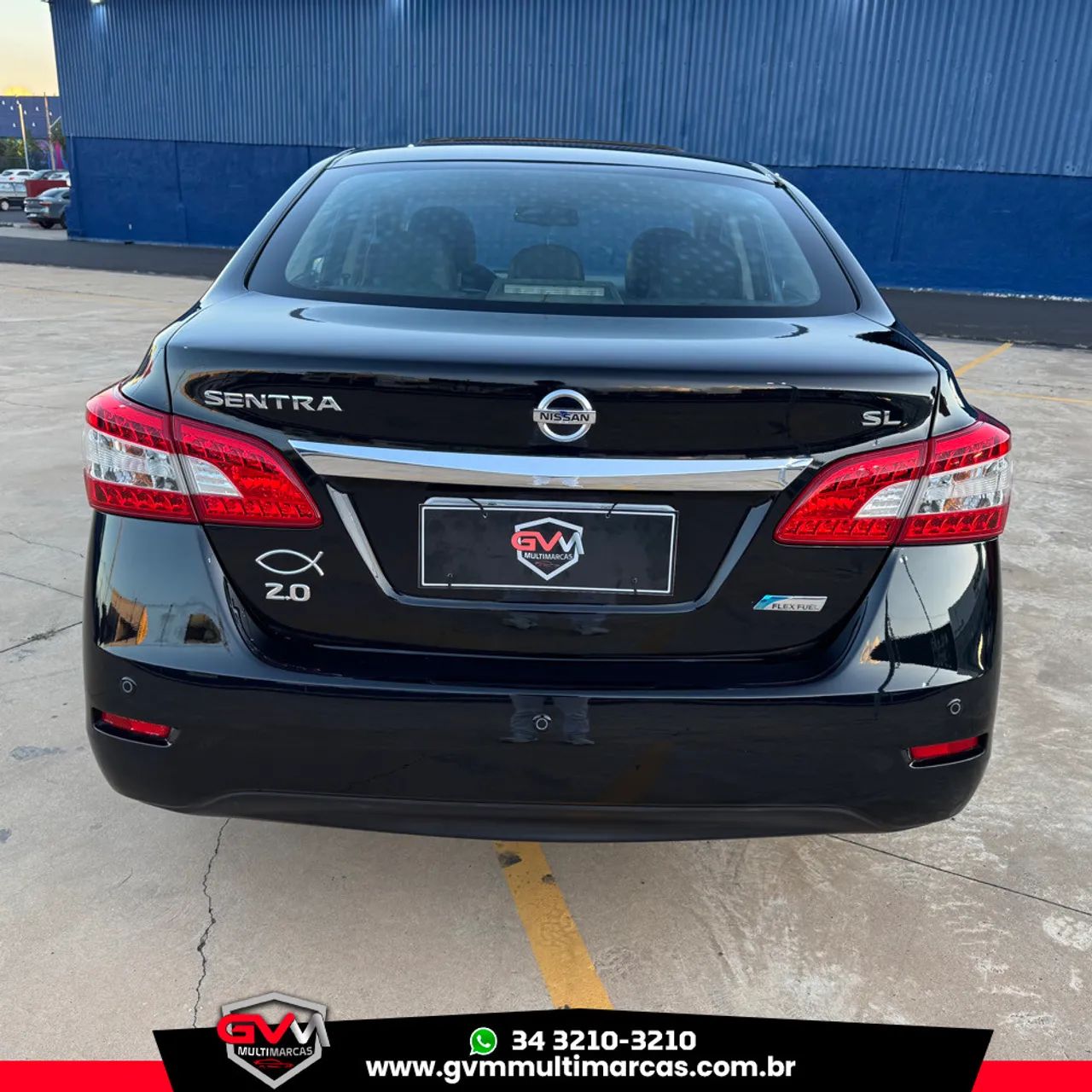 NISSAN SENTRA SL 2.0/ 2.0 FLEX FUEL 16V AUT. FLEX 2014 - Foto 4