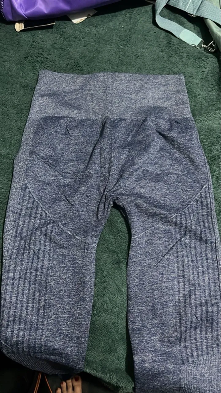 Legging Fitness Azul - Conforto e Estilo
