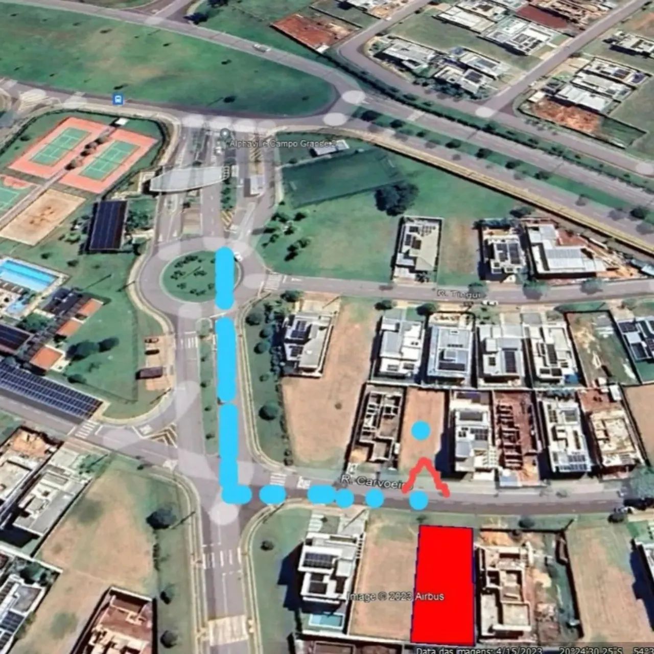 Terreno á venda com 361m² no Alphaville II em Campo Grande - MS - Foto 4