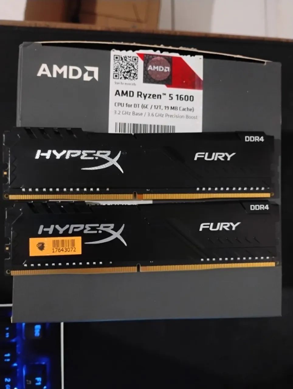 HyperX DDR4 RAM Memory 2x8gb64166985279747121