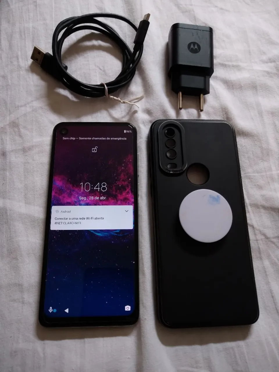 Moto One Action 128GB com NFC Todo Original!!!