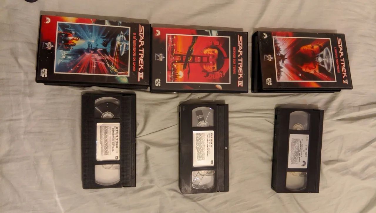 Star Trek VHS coleção  - Foto 5
