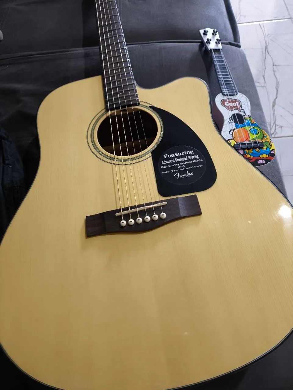 Violão fender - CD-60-CE-SB -VS - Z2 - Foto 2