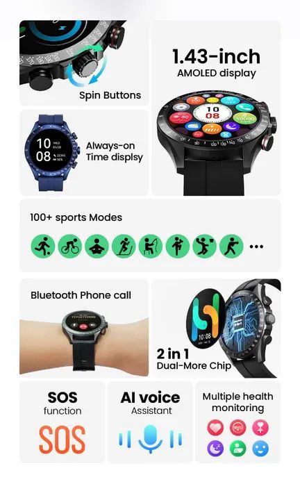 Smartwatch Haylou Solar Pro LACRADO  - Foto 3